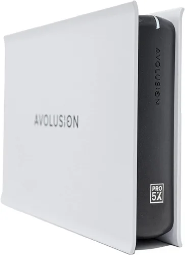 Avolusion PRO-5X Series 2TB USB 3.0 Disco duro externo para juegos para PS4 Original, Slim & Pro (blanco) (renovado)