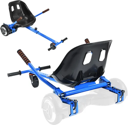 Hishine Accesorio de asiento para aeropatineta de 6.5 a 10 pulgadas, diseño mejorado sin necesidad de correas de velcro, kit de conversión Go Kart