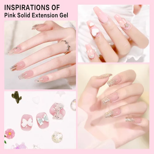 Vista 2 de Vettsy Gel constructor sólido para uñas, gel duro no pegajoso, escultura 3D, gel de modelado, extensión de uñas para principiantes, tallado, arte