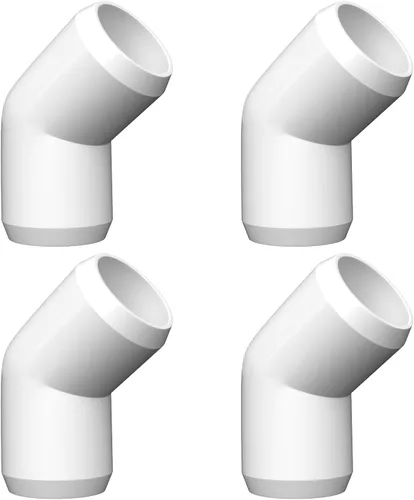 Vista 9 de Accesorios de PVC de 1 pulgada de 3 vías, codo de PVC de 1 pulgada para tubo de PVC SCH40, accesorios de tubería de PVC resistentes a los rayos UV