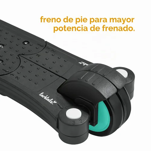 Vista 7 de Larktale scoobi - Scooter y bicicleta de equilibrio 5 en 1, color verde vizcaya Verde (Biscay Green)