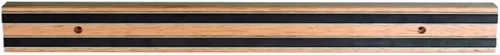 Vista 6 de TrueCraftware -Barra de herramientas magnética de madera de 12 pulgadas con dos tiras magnéticas- Soporte multiusos para cuchillos, tira