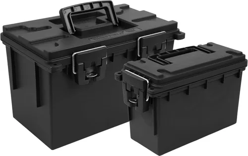 Vista 37 de Sheffield 12631 Caja de almacenamiento de munición, apilable, cajas de campo de .30, resistente al agua y al polvo, caja de almacenamiento