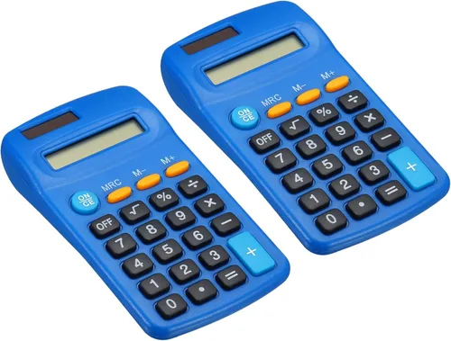 Vista 11 de PATIKIL Calculadora básica, paquete de 2 calculadoras de pantalla LCD de 8 dígitos, 4 funciones, calculadora de escritorio pequeña, calculadora