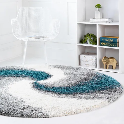 Vista 13 de Rugs.com Soft Touch Shag Collection - Alfombra de pelo largo de 2 x 3 pulgadas, color caqui, perfecta para entradas, cocinas, rincones de desayuno