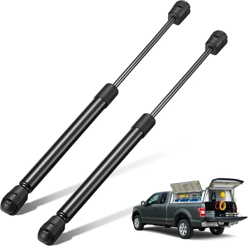 Vista 23 de BDFHYK C16-09322 - Soportes de elevación de 10 pulgadas, puntales de gas de 40 libras (178 N) para Leer Camper Shell Topper, puerta trasera