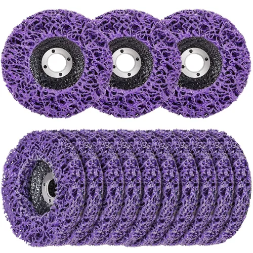 Paquete de 10 discos de desbaste removedores de óxido, rueda de desbaste para amoladora angular, rueda de desbaste de pintura, discos abrasivos