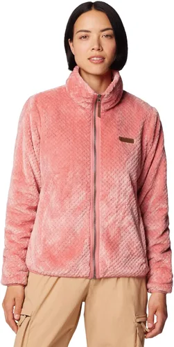 Vista 17 de Columbia - Chaqueta de sherpa Fire Side II con cremallera completa para mujer Alpenglow