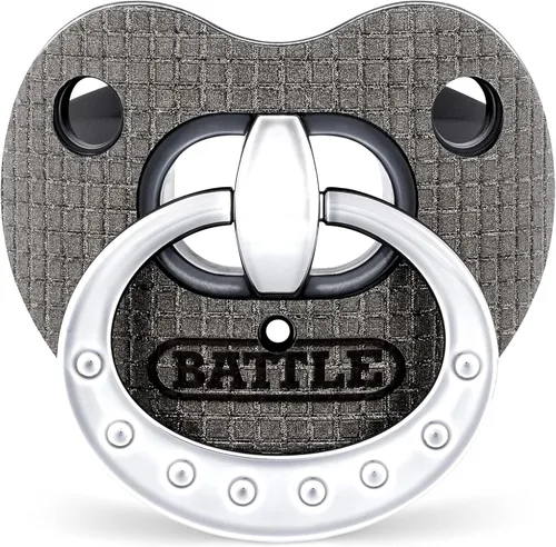 Vista 11 de Battle Sports Binky Oxygen - Protector bucal para fútbol con correa desmontable, máxima transpirabilidad, funciona con aparatos dentales