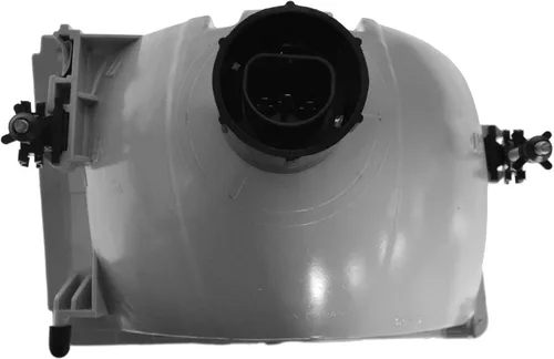 Vista 219 de TRQ Juego de Conjunto de Ensamble de Faros de 2 Piezas de Desempeño Halógeno con Marco Cromado Conductor y Lado del Pasajero Compatible con Mercedes