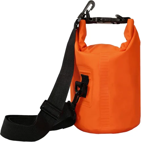 Vista 22 de 2L/3L/5L/10L/15L/20L/30L 500D Lona resistente PVC impermeable bolsa seca saco para kayak/canoa/pesca/rafting/natación/campamento/snowboard