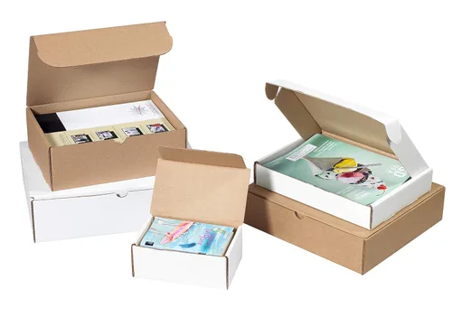 Vista 8 de BOX USA BMFL962R Deluxe Literature Mailer, 9 x 6 1/2 x 2 3/4 pulgadas, blanco (paquete de 50)