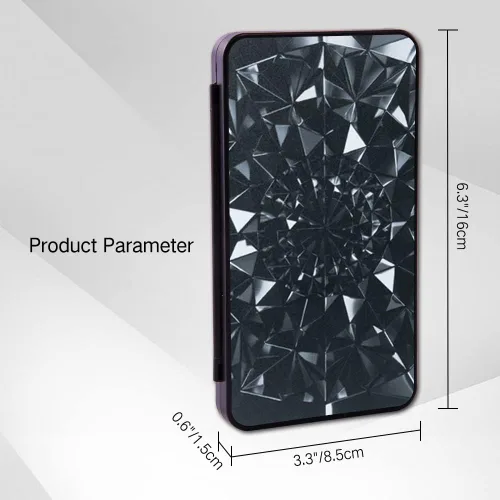 Vista 6 de PERFECTSIGHT Game Card Case for Nintendo Switch & Switch OLED, Diamond Pattern Switch Lite Game Holder Cartridge Case with 24 Game Card Slots and 48