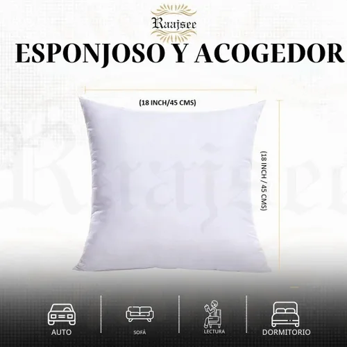 Vista 3 de raajsee Juego de 2 rellenos de almohada de 12 x 20 pulgadas, almohadas alternativas suaves y esponjosas para sofá, formas de almohada de 12 x 20