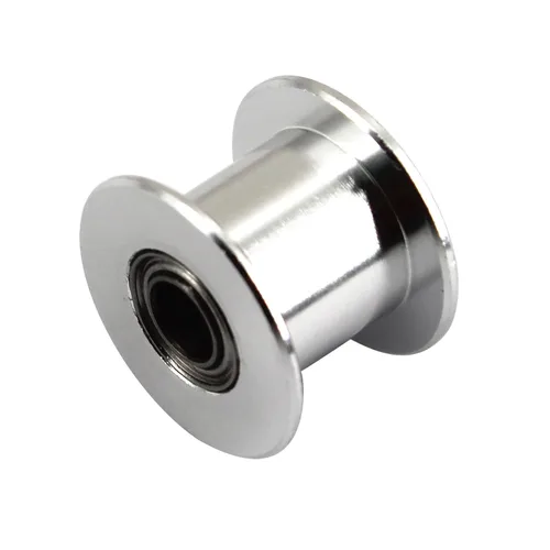 Vista 3 de Paquete de 10, 20 dientes de 0.118 in de diámetro de 0.236 in de ancho, correa tensora GT2, polea tensora de aleación de aluminio, rueda de polea
