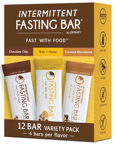 Vista 9 de Prolon Barras de ayuno 0.18 oz de proteína, 0.17 oz de fibra Apto para dieta cetogénica, sin gluten, sin lácteos, a base de plantas Nutrición