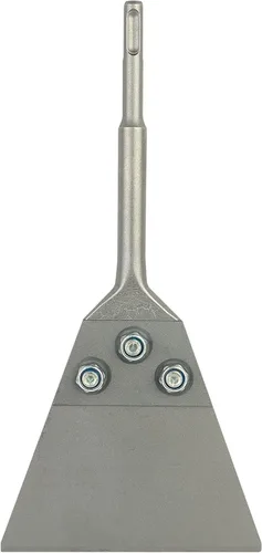 Vista 5 de Kit de herramientas de raspador de piso SDS Plus de 5 pulgadas, elimina el Thinset y los adhesivos, funciona con martillo giratorio SDS-Plus