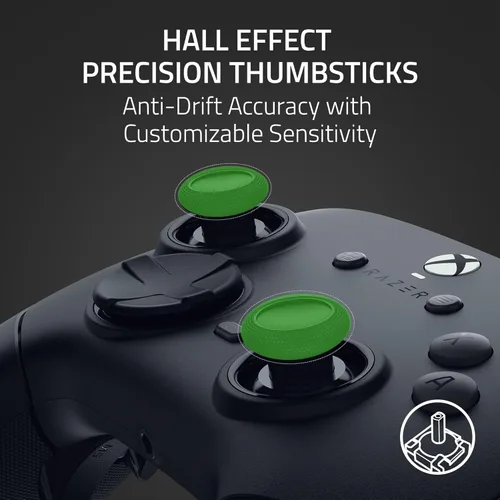 Vista 4 de Razer Wolverine V3 Tournament Edition Wired Gaming Controller Licensed for Xbox Series XS, Xbox One, Windows PC - 6 Remappable Buttons - Fast