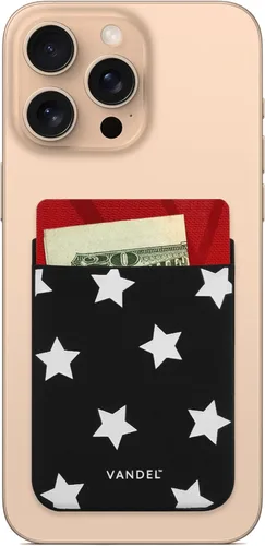 Vista 14 de Bolsillo de Vandel: cartera de tela adherible para teléfono celular Soporte para tarjeta de crédito para la parte posterior de la funda
