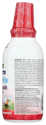 Vista 6 de Enjuague bucal Nature's Answer PerioBrite, sin alcohol, paquete de de 1
