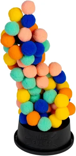 Vista 4 de El juego de apilar The Fuzzies – Construye una torre absurda que desafía la gravedad con bolas de peluche suaves