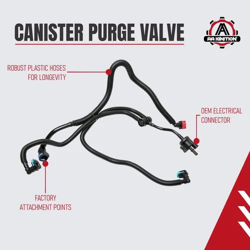 Vista 3 de AA Ignition - Válvula de purga de recipiente de vapor de repuesto – Compatible con Ford y Lincoln – 2017, 2018, 2019, 2020 Fusion, 2017-2020 MKZ