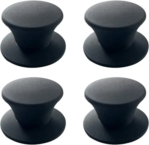 Vista 13 de JoyTube Pomo universal de repuesto para tapas de olla, cubierta de silicona resistente al calor, asas de sujeción sin BPA, aptas para lavavajillas