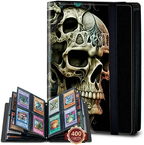 Vista 35 de Rossy Carpeta de tarjetas con 4 bolsillos, carpeta de tarjetas intercambiables, álbum de colección de tarjetas, para 160 tarjetas, carpeta