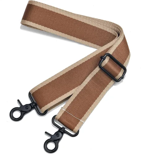 Vista 17 de Correa de Bolso Ancha Correa de Hombro Ajustable Correa de Repuesto Cruzada Correa de Bolso de Hardware Plateado