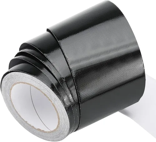 Vista 2 de RealPlus Cinta impermeable para el vientre de 4 x 50 pies, cinta impermeable para el vientre con adhesivo de sellado permanente para caravana