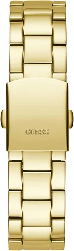 Vista 3 de GUESS Women's Stainless Steel Quartz Watch with Silicone Strap