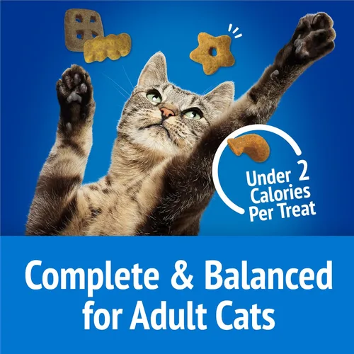 Vista 8 de Golosinas para gatos Purina Friskies, Party Mix Beachside Crunch - (Paquete de 6) Bolsas de 6 oz