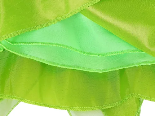Vista 4 de Jurebecia Disfraz de princesa Tinkerbell para niñas, disfraz de Halloween, fiesta de cumpleaños, vestido de hada con alas