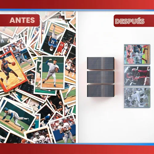 Vista 4 de Cardboard Gold Cargadores superiores de 35 puntos para tarjetas