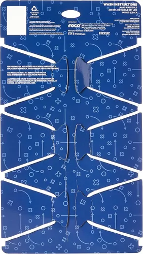 Vista 6 de FOCO - Cubrebocas reutilizable y lavable con logo del equipo NCAA para el partido