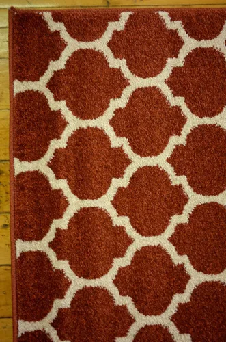 Vista 800 de Unique Loom Trellis Collection - Alfombra de área de Filadelfia, rectangular de 2 pies 2 pulgadas x 3 pies, color morado y marfil