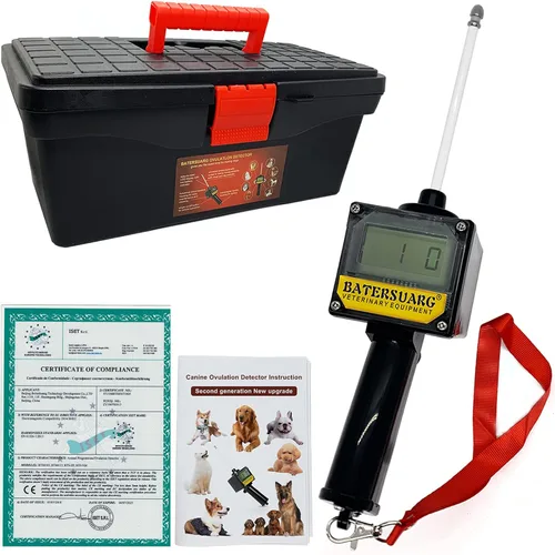 Detector de ovulación de perros, probador de criador canino, máquina de cría de perros de inseminación artificial, práctica formulación de