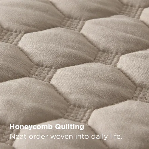 Vista 88 de Bedsure Colchas de tamaño Queen – Colchas ligeras tamaño Queen con patrón de tejido de canasta, ropa de cama suave, edredón de rosa polvorienta
