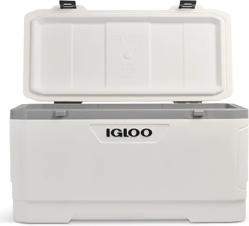 Vista 6 de Igloo Enfriador marino Baúl de hielo con carcasa dura aislada Ideal para pesca, camping, navegación y más