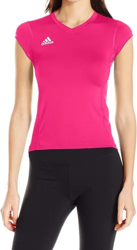 adidas Jersey de voleibol Hi-Lo de manga casquillo para niña