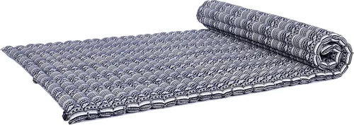Vista 36 de Leewadee colchón tailandés enrollable para cama de invitados, tapete de yoga, para masaje tailandés, ecológico, orgánico y natural.