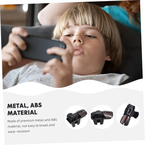 Vista 4 de 1pair Game Controller Trigger Compact Sturdy Mobile Game Triggers Compatibility for Enhanced Gaming Experience Lightweight Easy to Install for All