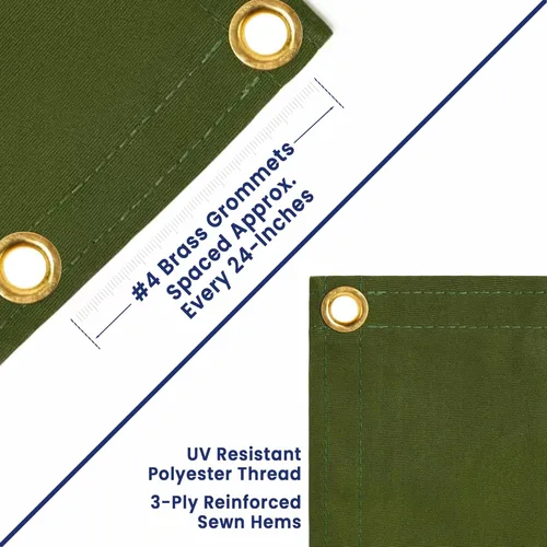 Vista 7 de Tarps Now - Lona impermeable de 5 x 7 pies, resistente al agua, resistente al desgarro, bordes reforzados, ojales de latón, ideal para construcción