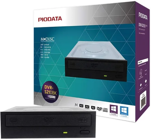 Vista 7 de S21 Interno Super Multi Drive 24X Unidades ópticas CD DVD Grabador Grabador DVR-S21DBK (Grande)