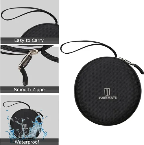 Vista 2 de Funda para reproductor de CD compatible con ByronStatics PCD220BGPX PCB319BPC332B Products Reproductor de CD de disco portátil, soporte