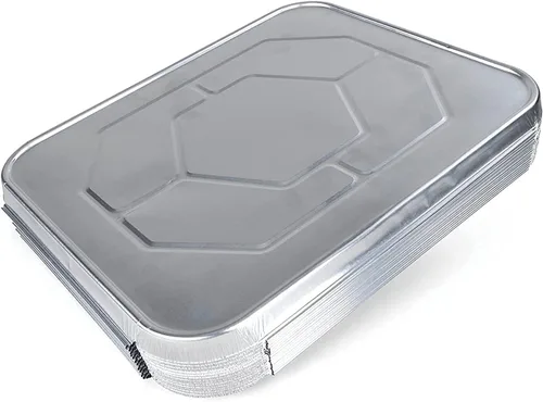 Vista 7 de Juego de 28 piezas de repuesto desechables de aluminio para bufé, incluye sartenes de aluminio, combustible de metanol, utensilios para servir