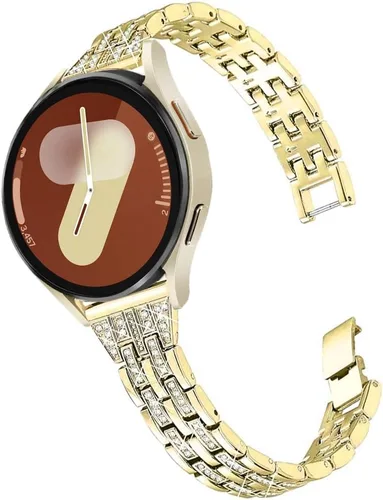 Vista 12 de DEALELE Correas compatibles con Samsung Galaxy Watch 7 / FE / 6/6 Classic / 5/5 Pro / 4/4 Classic / 3 de 1.614 in / Huawei GT3 / GT2 de 1.654 in