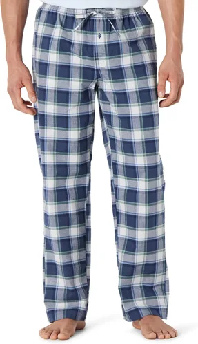 Vista 12 de Amazon Essentials Pantalón de pijama tejido de corte recto con bolsillos para hombre Tartán mezcla de óxido burdeos