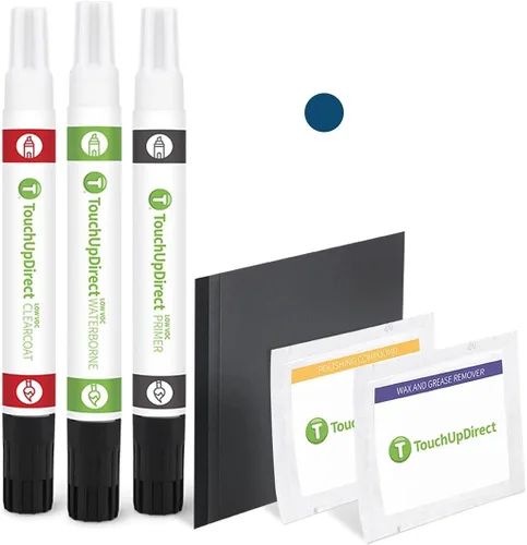 Vista 372 de TouchUpDirect QAK - Aerosol de pintura de retoque de color blanco sólido compatible con Nissan Exact Match - Kit esencial