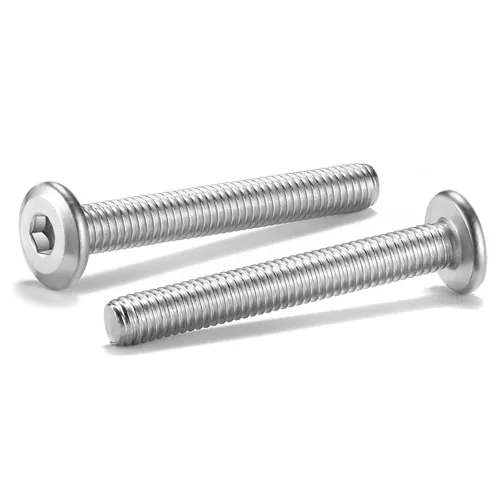 Vista 12 de M5 x 6mm 10 piezas de tornillos de cabeza plana con casquillo hexagonal, acero inoxidable 304 18-8, rosca completa, de SG TZH (con llave hexagonal)
